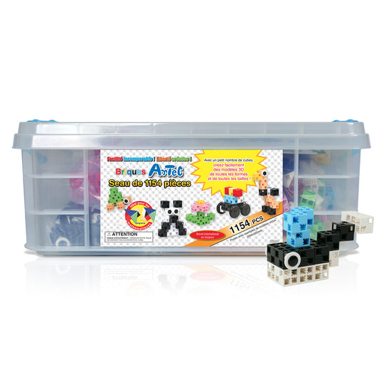 Seau de 1154 pièces