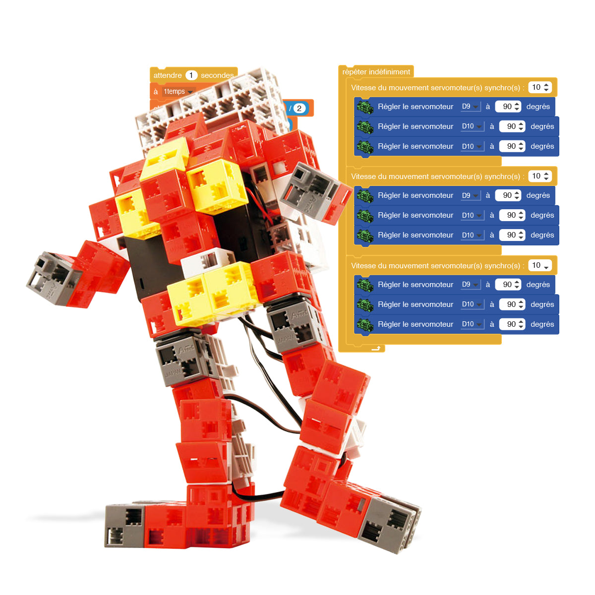 Robot Tyrannosaure (boîte en plastique)