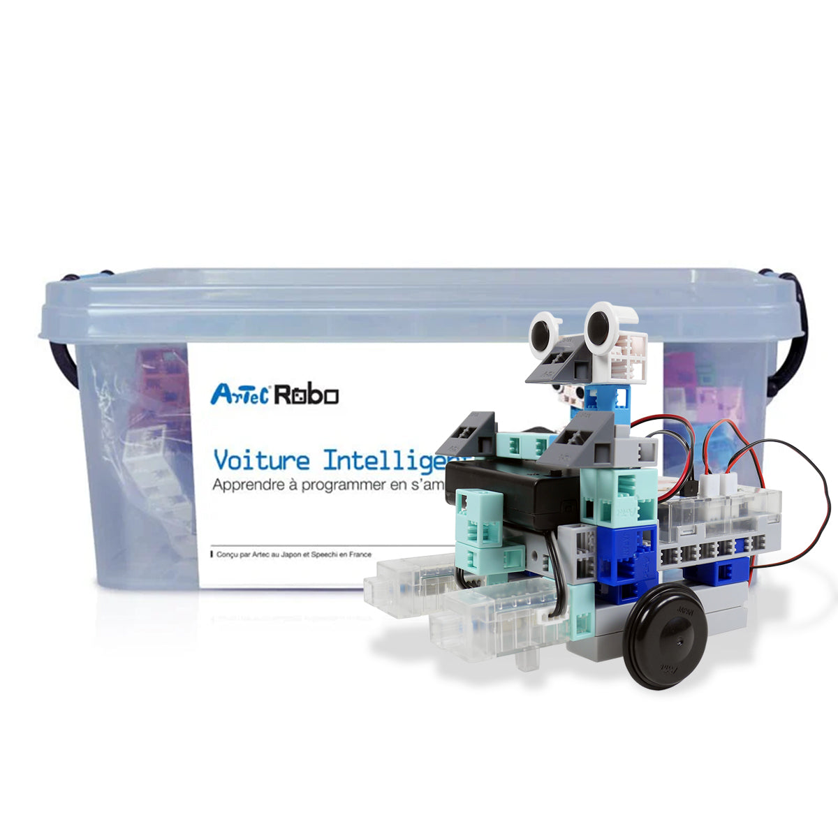 Robot Voiture Intelligente - un Robot éducatif à programmer