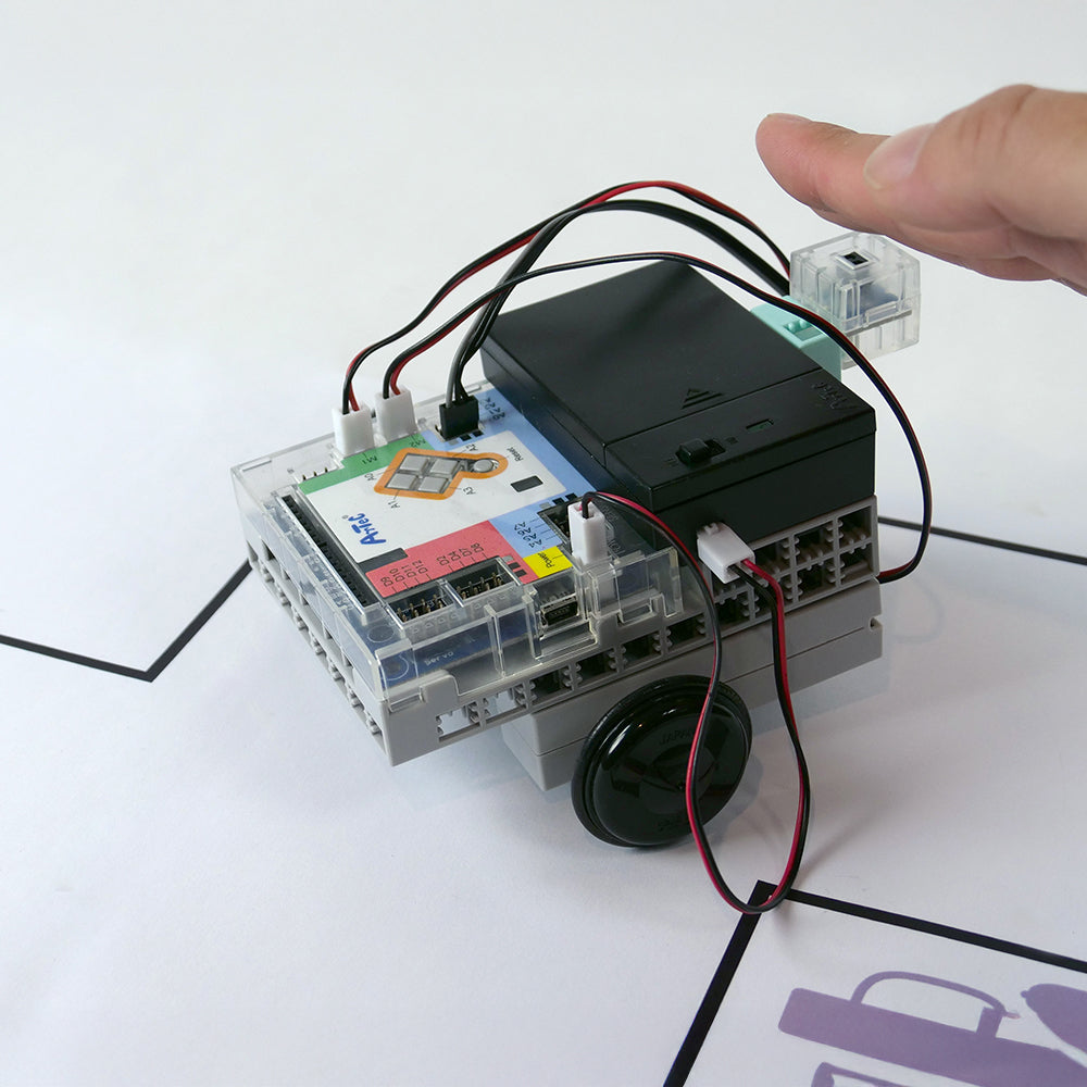 Capteur infrarouge à réflexion pour robots (photoréflecteur)