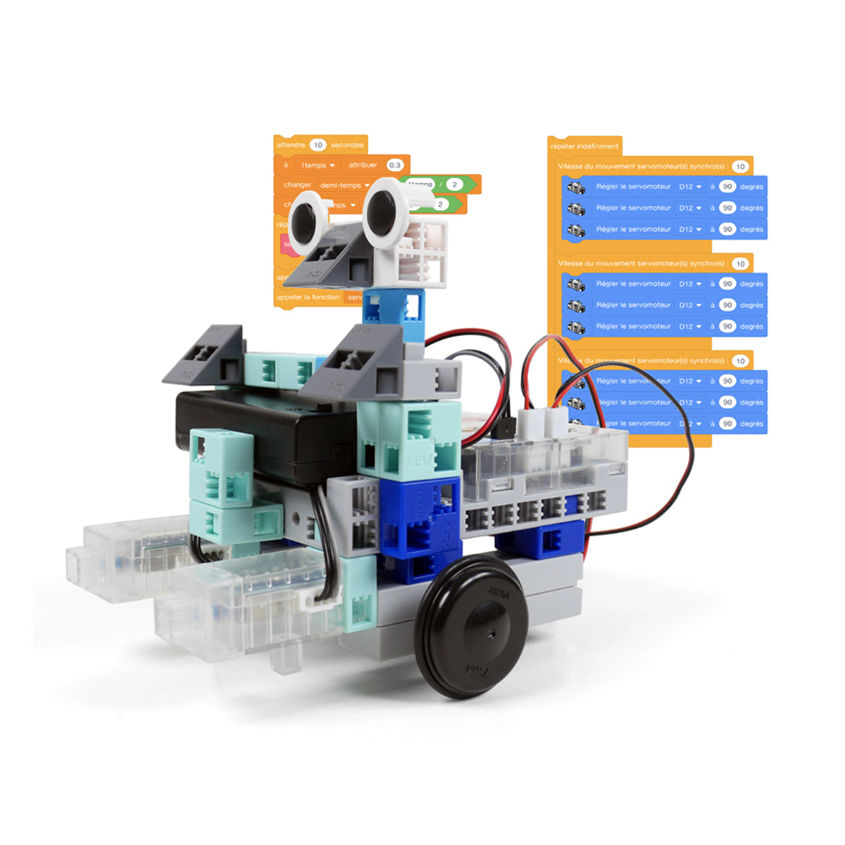 Robot Voiture Intelligente - un Robot éducatif à programmer
